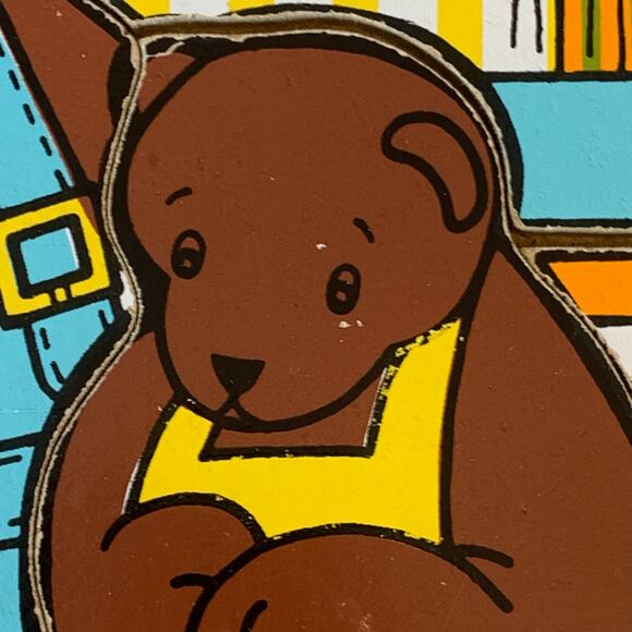 Playskool Wood Tray Puzzle #290-04 The Three Bears 13 Pieces Vintage USA - Picture 8 of 9